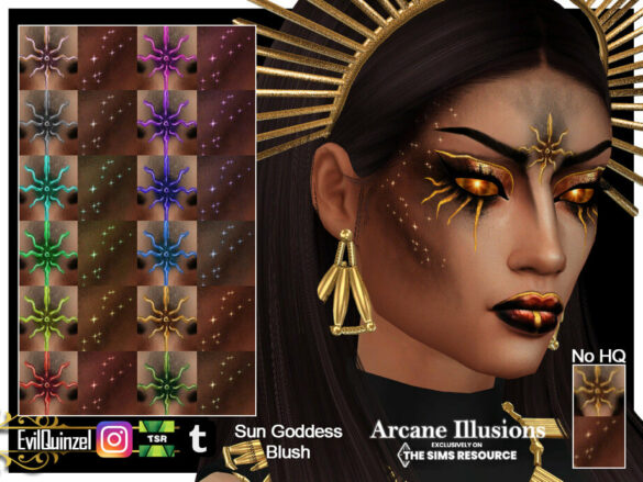 Sims 4 Arcane Illusions Sun Goddess Blush