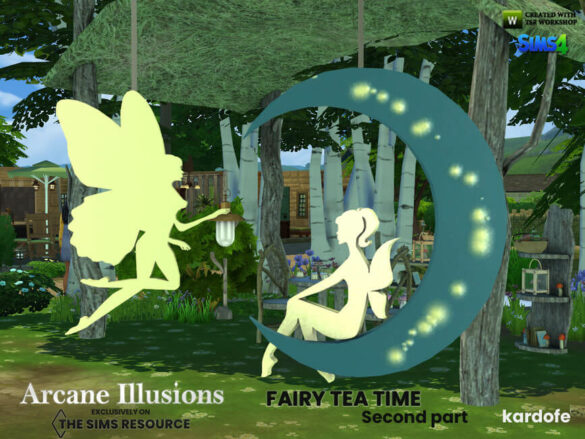 Arcane Illusions Fairy tea time 2 by kardofe