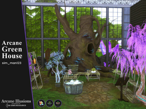 Arcane Illusions Greenhouse by sim_man123