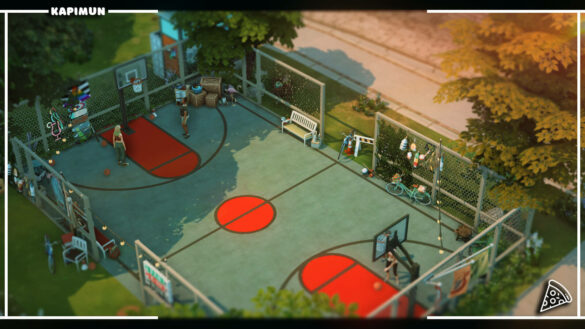 Sims 4 basketball playground
