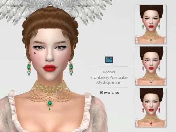Sims 4 blahberry pancake mystique set