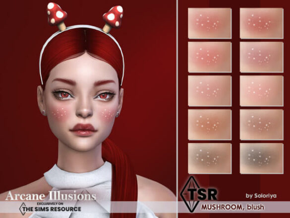 Sims 4 blush mushroom