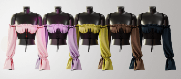 Sims 4 corset top
