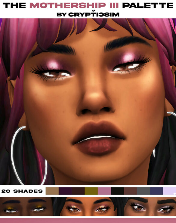 Sims 4 THE MOTHERSHIP III PALETTE Eyeshadow
