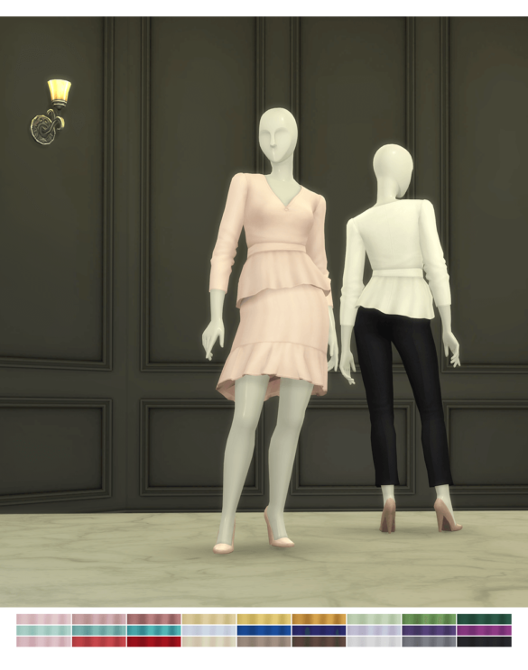 Sims 4 duchess of dress xii