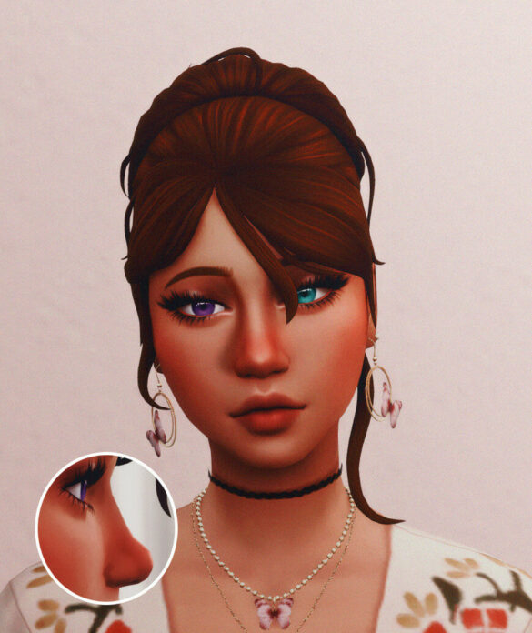 Sims 4 Preset one Bun nose