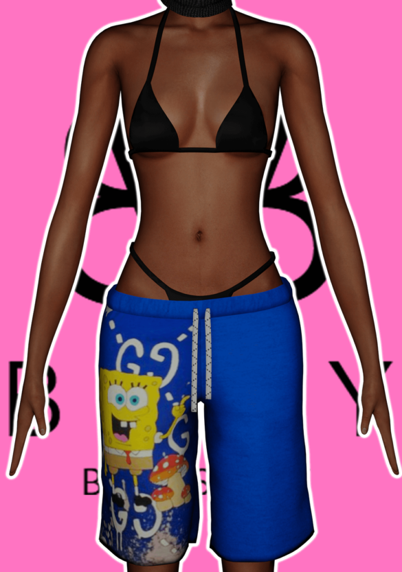 Sims 4 just chillin collection body by vasquez