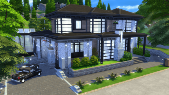 Sims 4 Modern Contemporary House