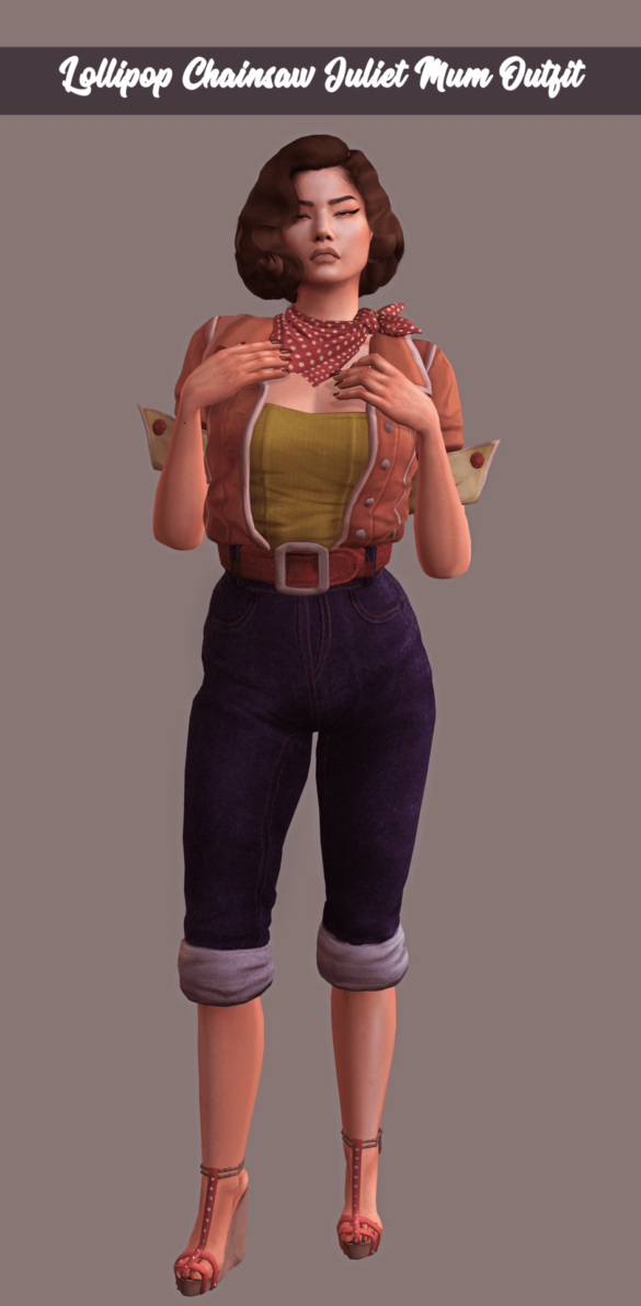 lollipop chainsaw juliet mum outfit by astya96 10