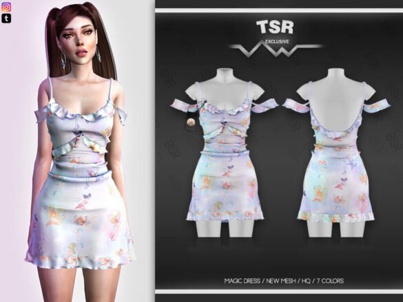Sims 4 magic dress