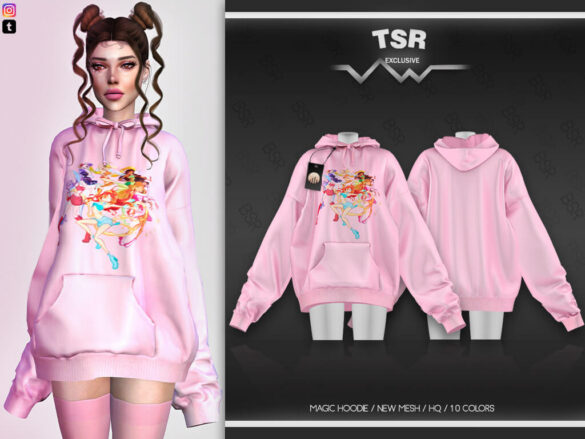 Sims 4 magic hoodie bd555 10 colors
