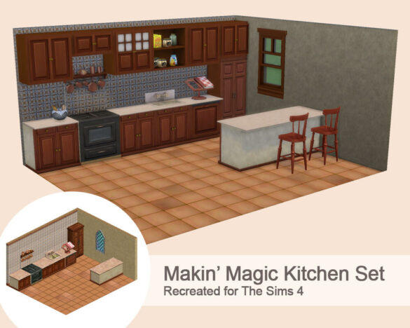 Sims 4 Makin Magic Kitchen