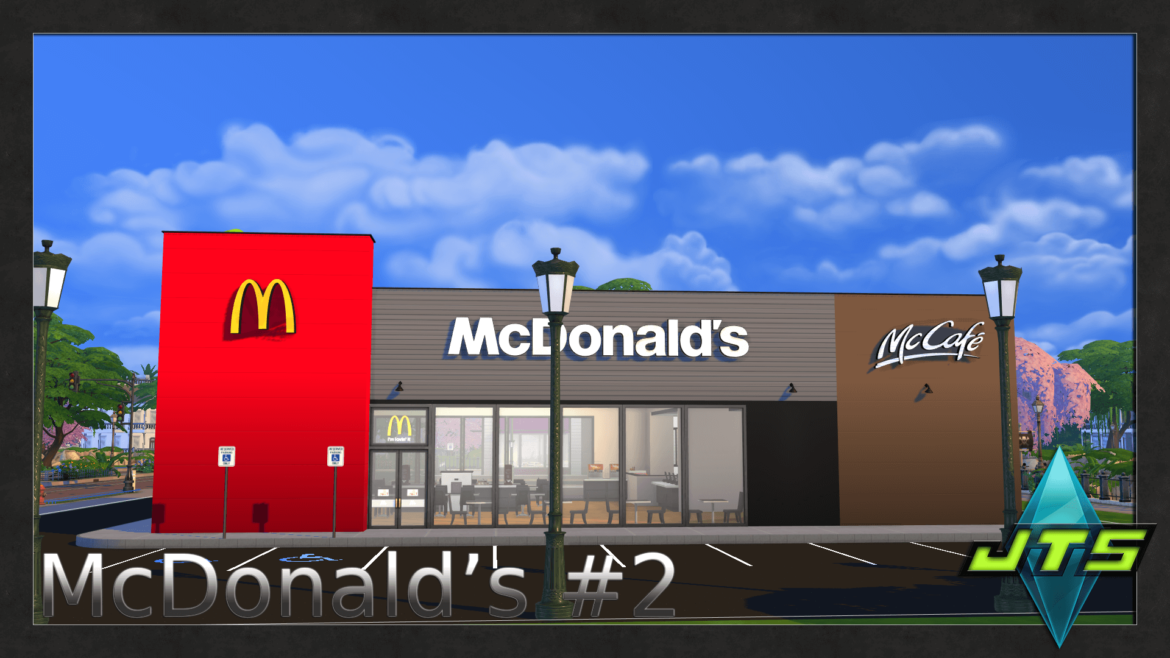 Sims 4 McDonald's #2 - The Sims Game