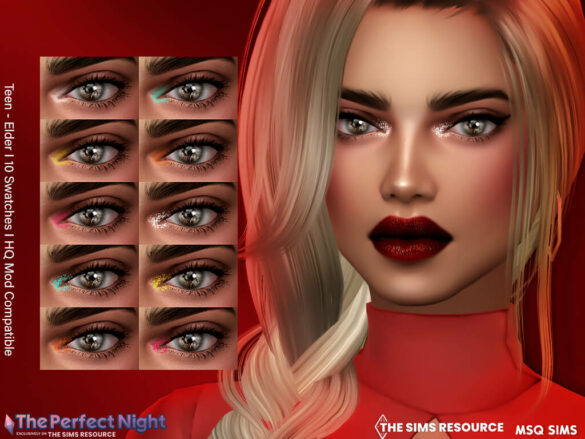 Sims 4 Nightlife Eye Highlighter