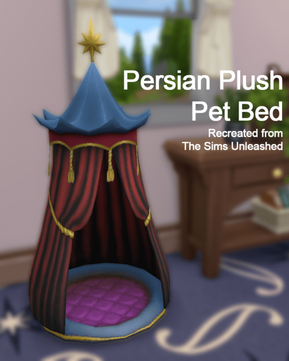 Sims 4 Plush Pet Bed
