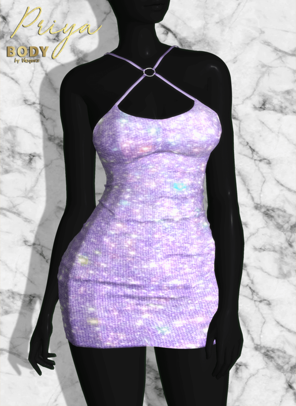 Sims 4 priya dress gina dress