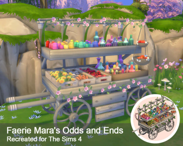 Sims 4 Queen Faerie Mara’s Cart