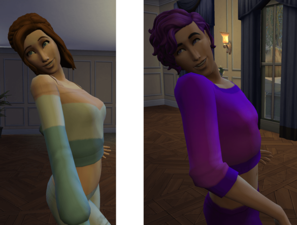 Sexy Pose clothing preference instead of gender