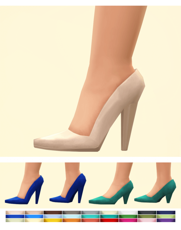 Sims 4 shoes for kate 27