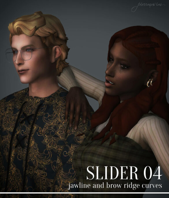 Sims 4 slider 04 adds curves on jaw and forehead