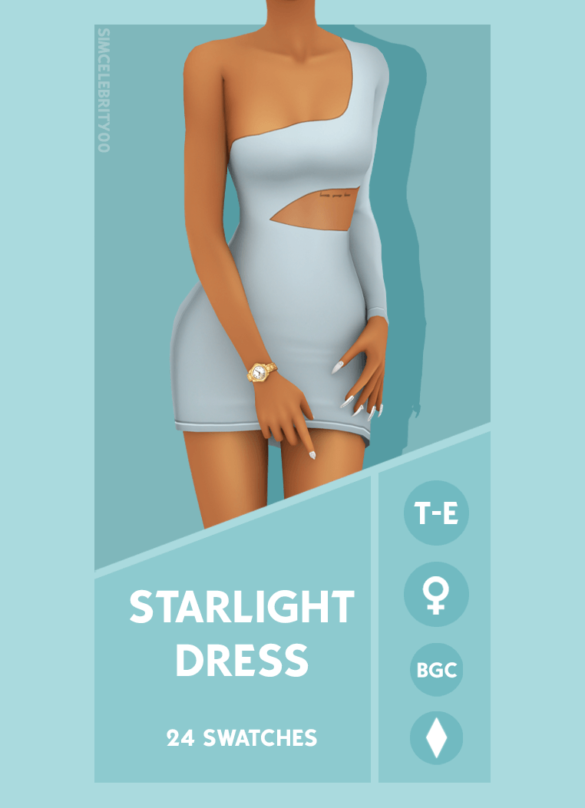 Sims 4 starlight dress