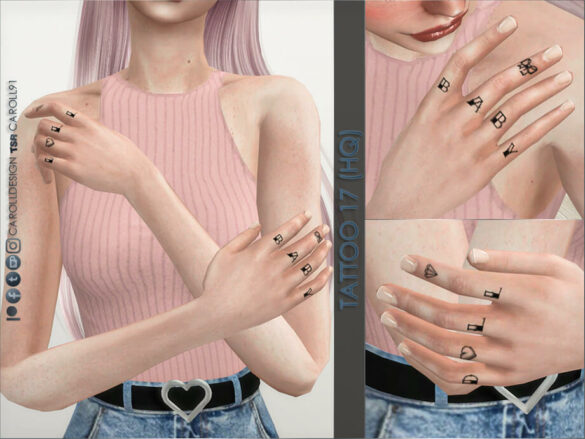 Sims 4 Tattoo 17 (HQ)