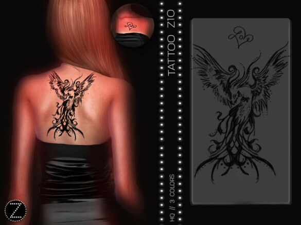 Sims 4 TATTOO Z10