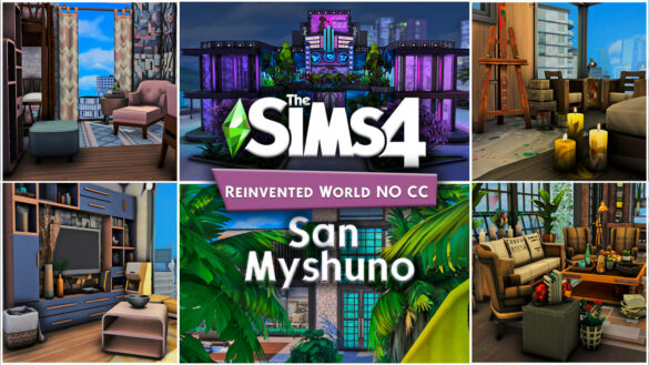 fashion district san myshuno sims 4 reinvented