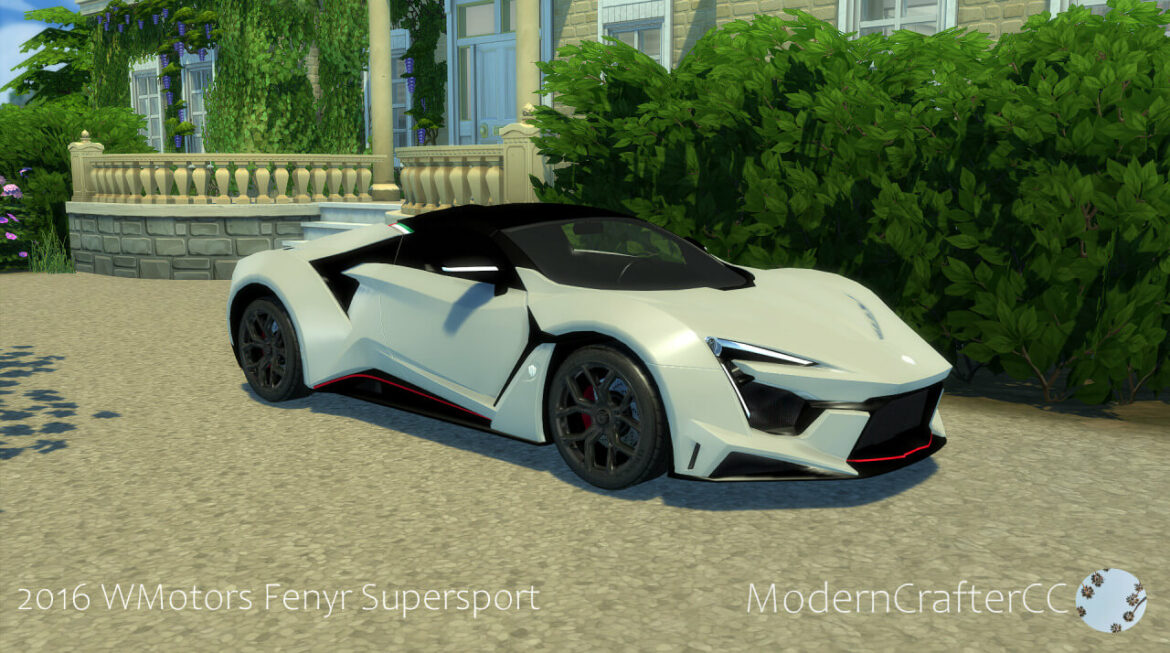 2016 WMotors Fenyr Supersport by Modern Crafter CC