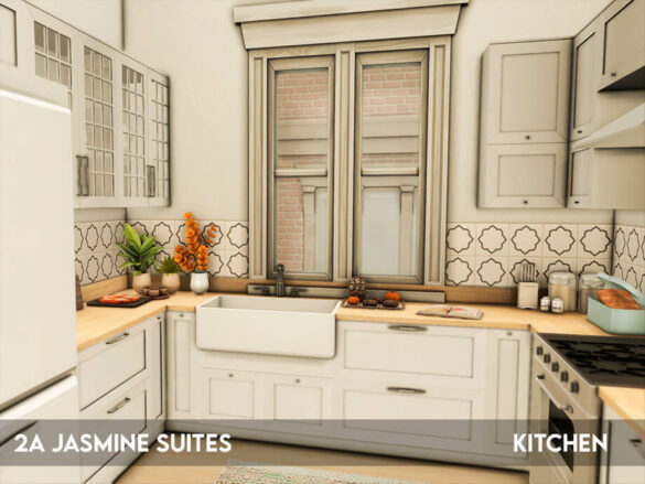 Sims 4 2A Jasmine Suites Kitchen
