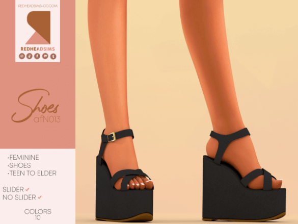 AF SHOES N013 | SLIDER AND NO SLIDER –