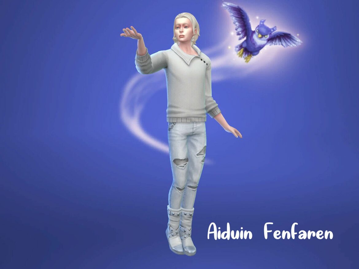 Sims 4 Aiduin Fenfaren – Spellcaster
