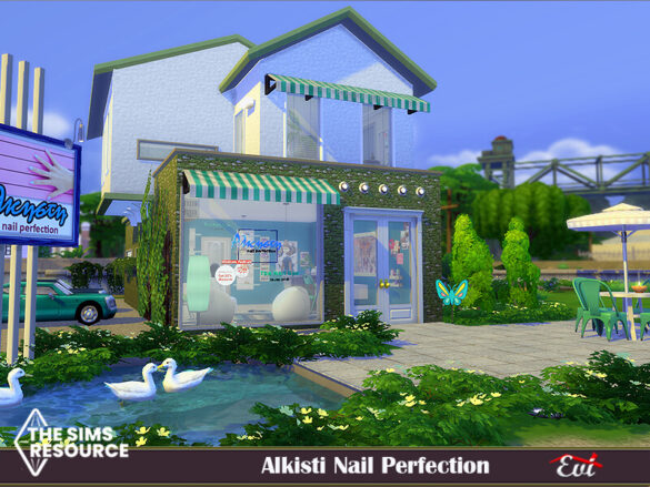 Sims 4 Alkisti Nail Perfection by evi