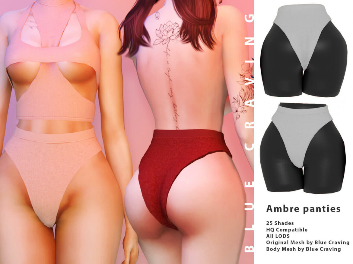 sims 4 ambre panties