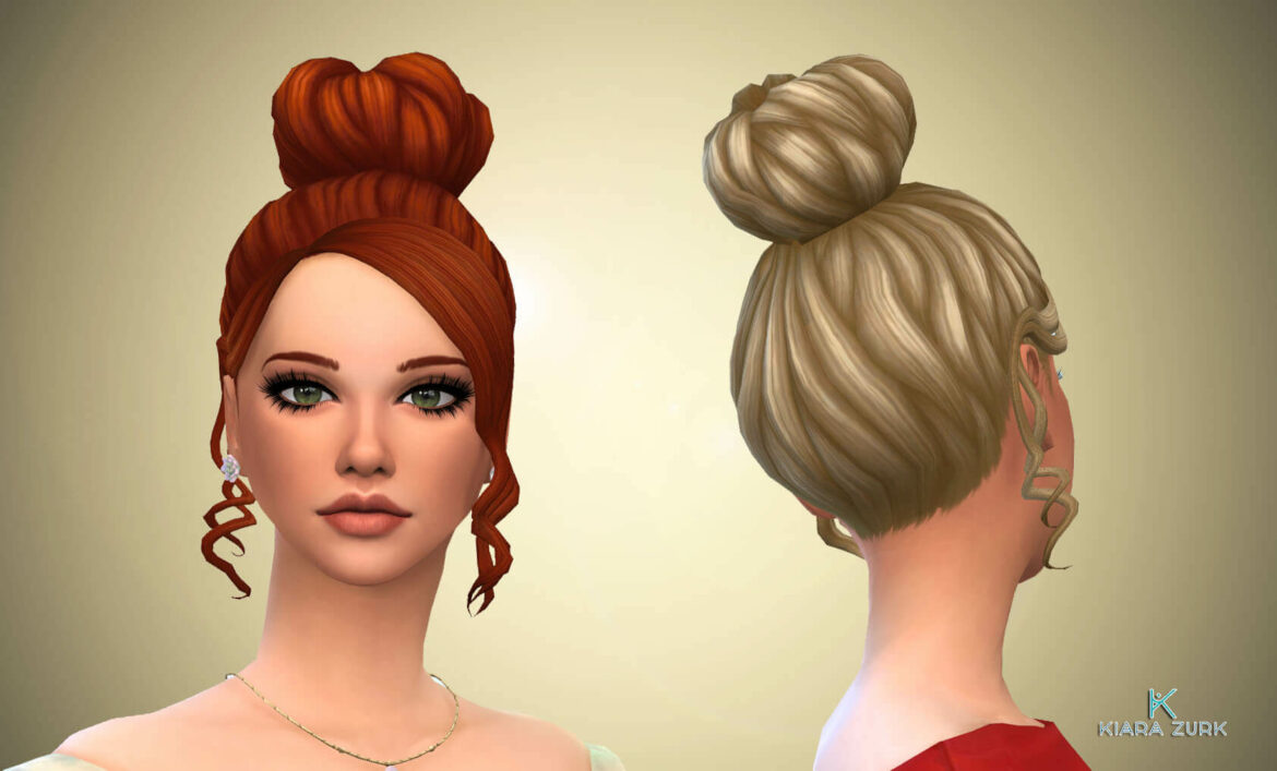 Sims 4 Amelia Bun V2 at My Stuff Origin