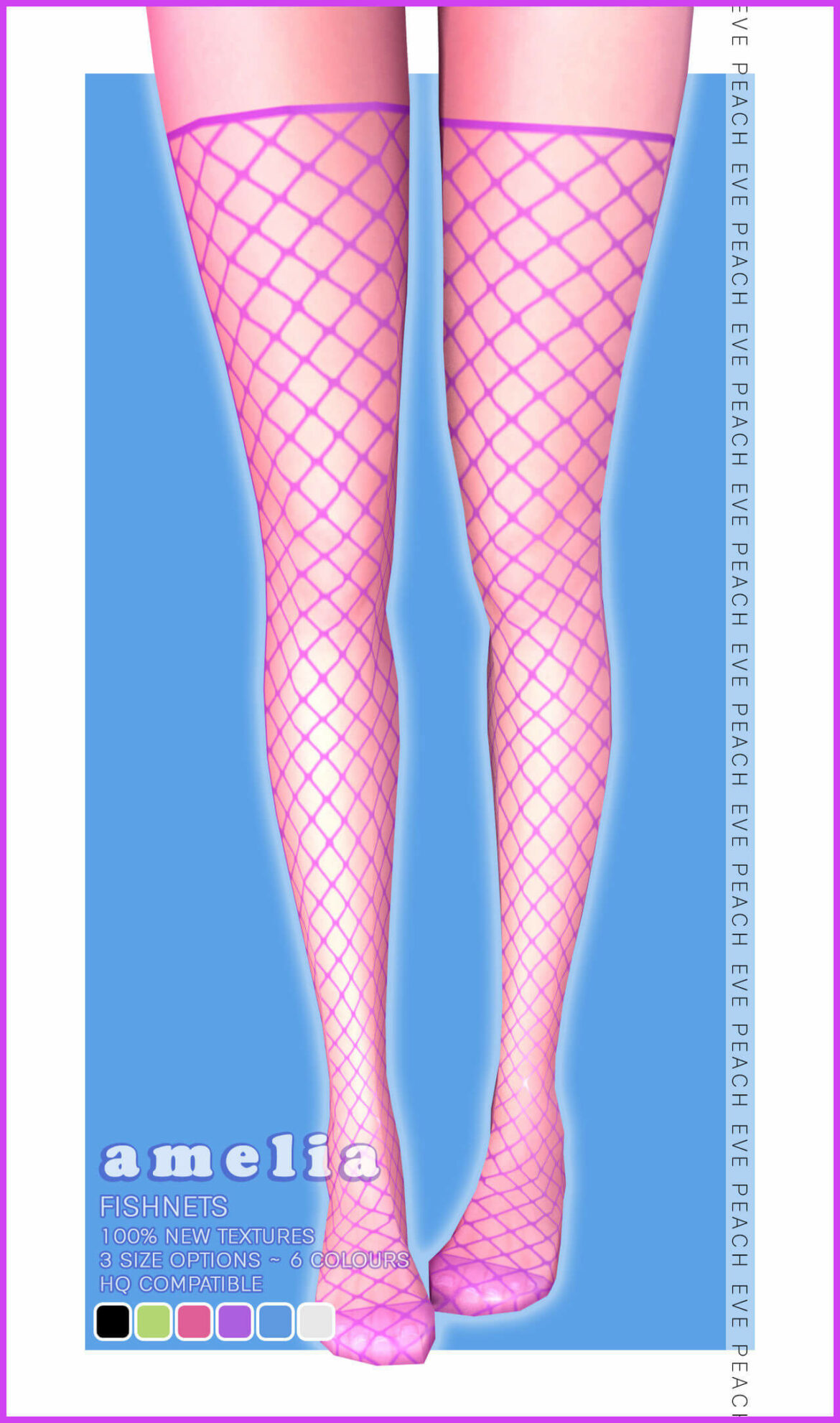 Sims 4 Amelia Fishnets