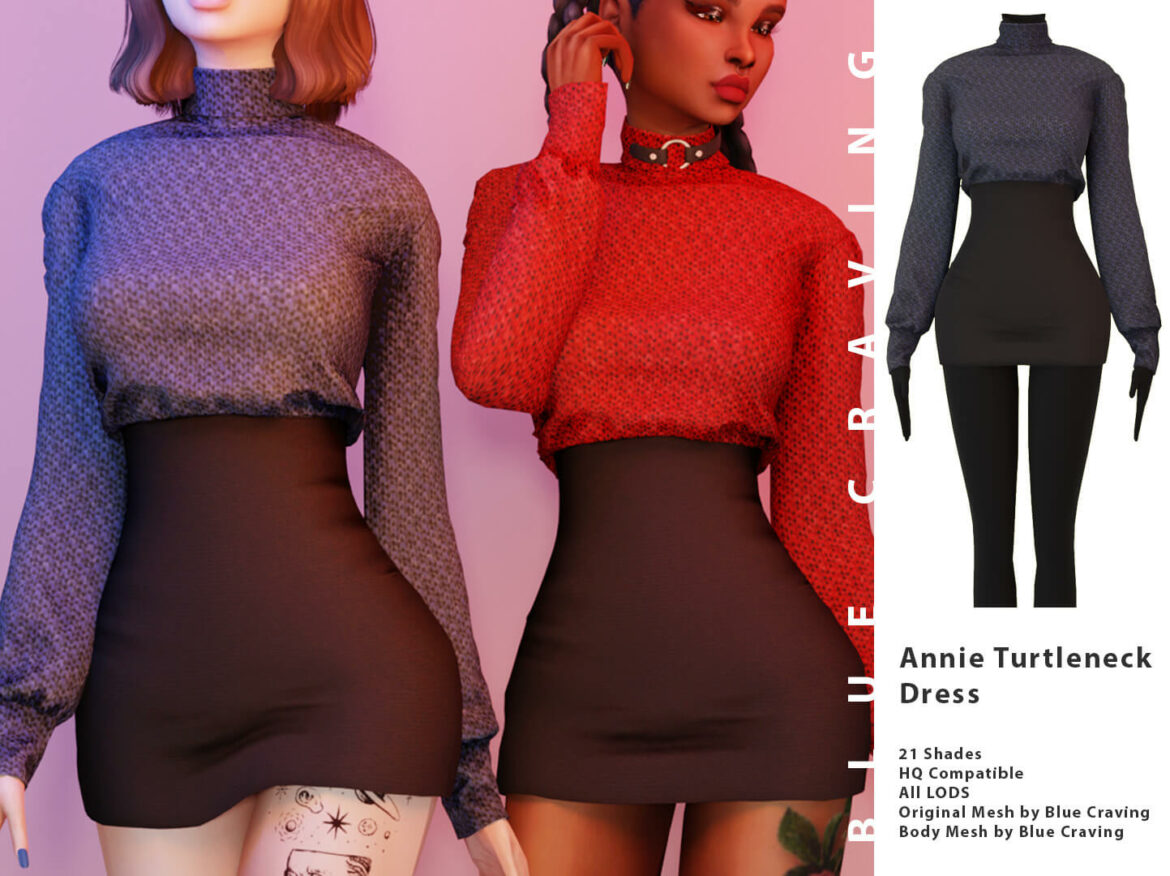 sims 4 annie dress