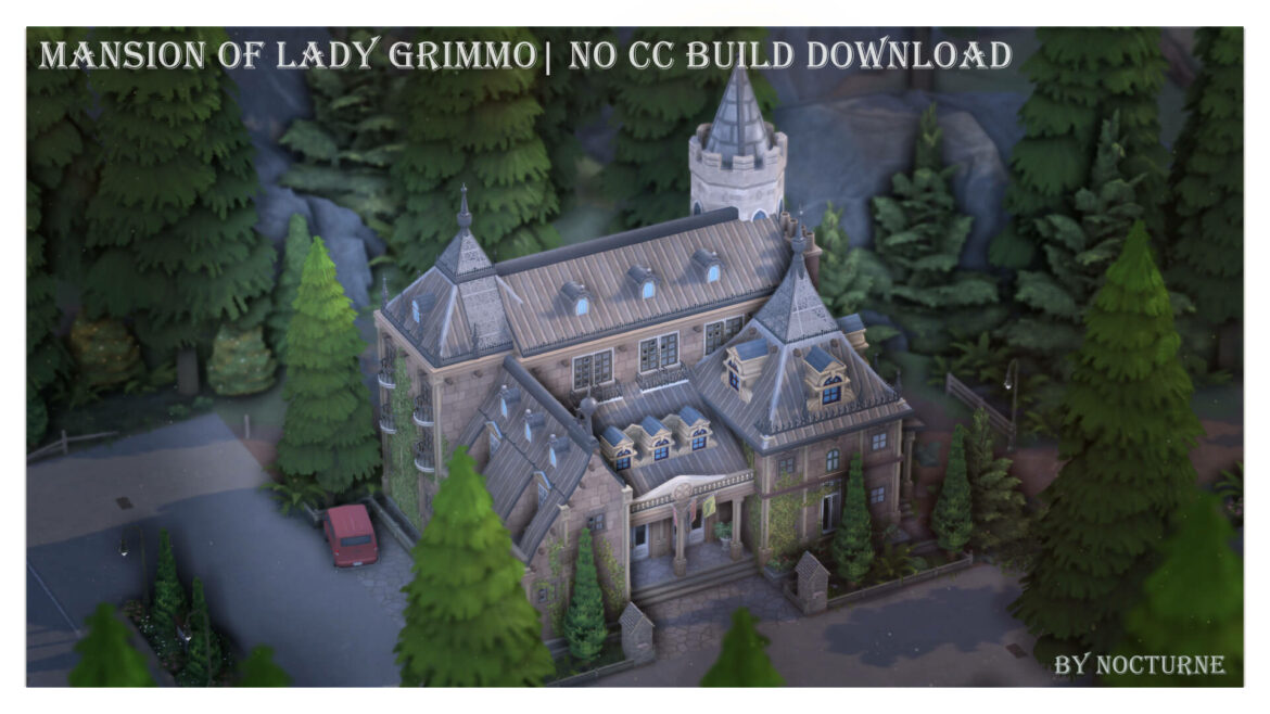 Sims 4 archival estate boop no cc