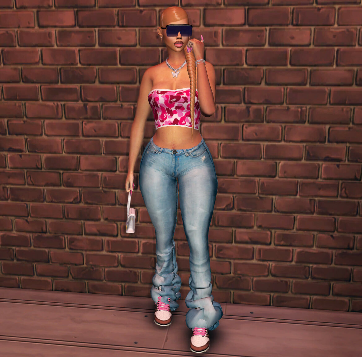 Sims 4 bape tube tops