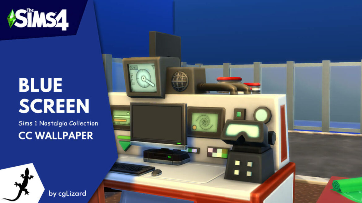 Sims 4 Blue Screen – Sims 1 Nostalgia Collection