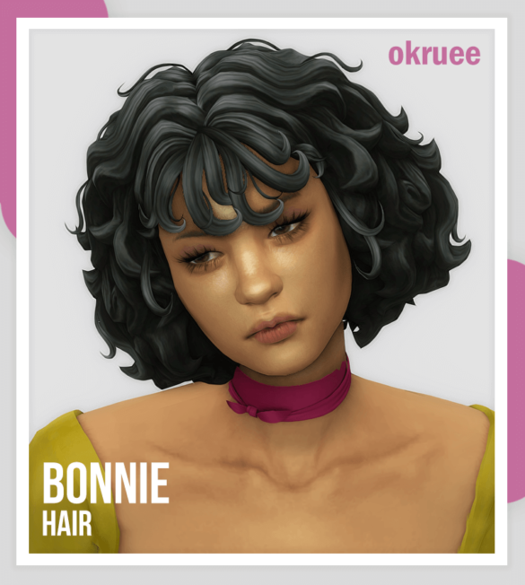 Sims 4 bonnie hair