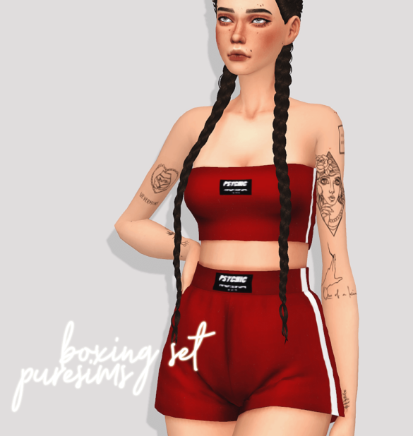 Sims 4 boxing set