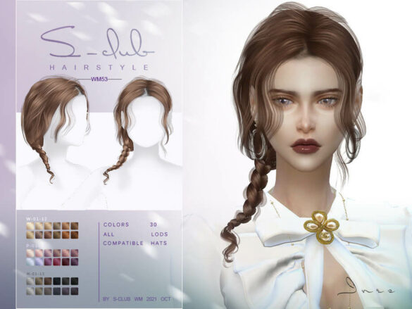 Braid Mi Long curly hairstyle Ines by S-Club from