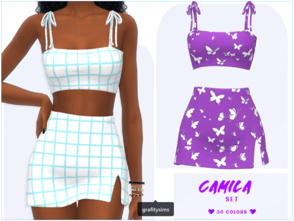 Sims 4 Camila Set