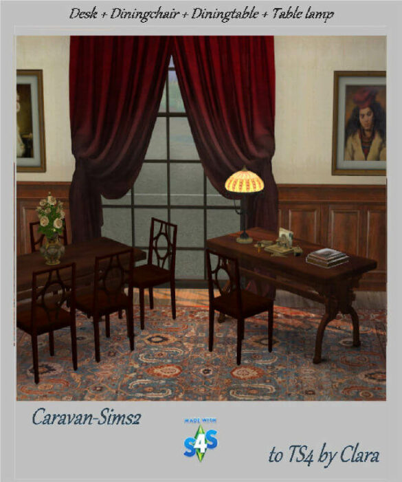Sims 4 Caravansims2 Set Conversion to TS4