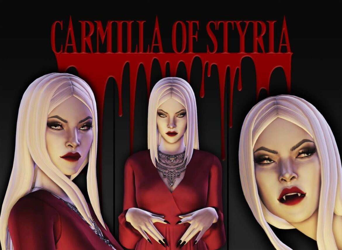 Sims 4 Carmilla of Styria by Miss Ruby Bird