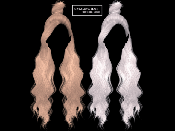 Sims 4 Cataleya Hair