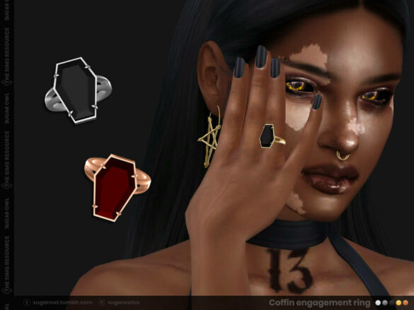 Sims 4 Coffin engagement ring