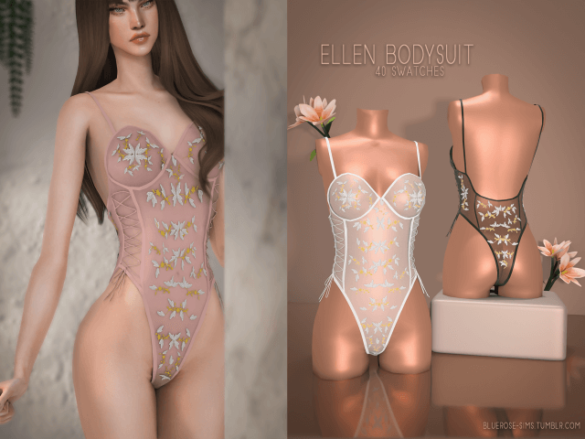 Sims 4 collab dreamgirl x bluerose sims new meshes all