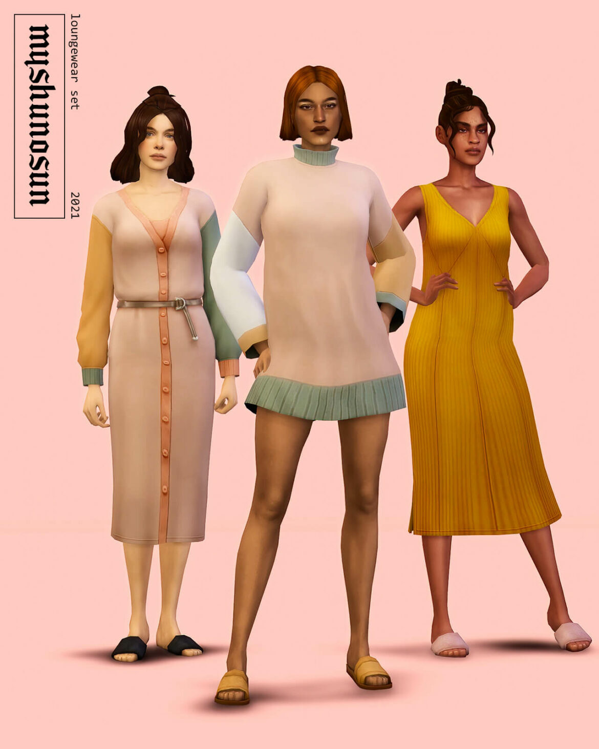 Sims 4 comfy loungewear set